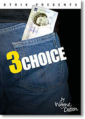 3 Choice trick Wayne Dobson