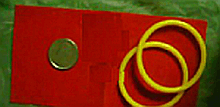 Disappearing Coin Rings