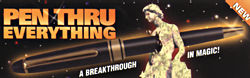 Pen Thru Everthing By John Cornelius