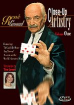 Rene Lavand's Close-Up Artistry Volume 1 DVD