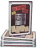 Dan Harlan's Pack Small Play Big 1- 4 DVD Set