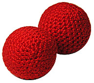 1.75″ Crochet Balls (Red) by Uday