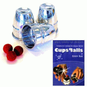 Complete Cups and Balls Course DVD + Cups and Balls Set