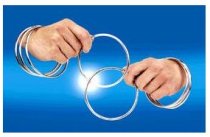 Chinese Linking Four Rings (9CM)