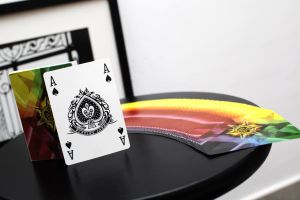 Manipulation 4 Color Diamond Back Fanning Deck