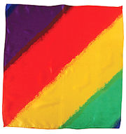 Multicolor (Rainbow) Silk 18″