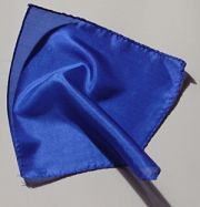 12" (Twelve Inch) Diamond Cut Silk Blue